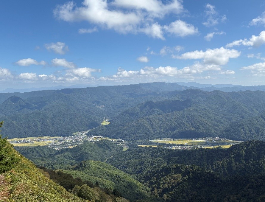 山頂より